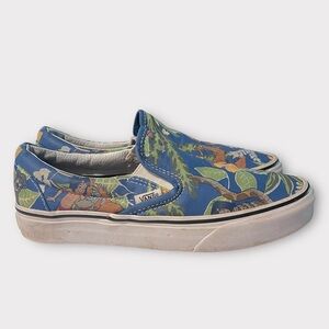 RARE Vans x Disney The Jungle Book Classic Slip-On Sneakers Women's 6.5